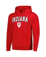 Fanatics Unlabeled Men's Crimson Indiana Hoosiers Pullover Hoodie