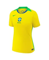 Nike Women's Yellow Brazil National Team 2025/26 Home Replica Jersey