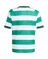 Adidas Big Boys and Girls White Celtic 2025/26 Replica Jersey