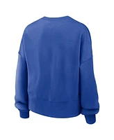 Nike Women's Royal Duke Blue Devils Oversized Essential Pullover Sweatshirt