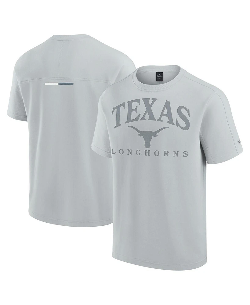 Fanatics Men's Gray Texas Longhorns Flex Tri-Blend T-Shirt