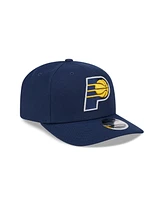 New Era Men's Navy Indiana Pacers Core Logo 9SEVENTY Stretch-Snap Hat