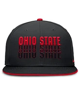 Nike Men's Black Ohio State Buckeyes True Primetime Performance Fitted Hat