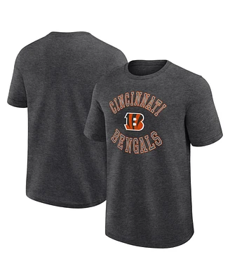 Logo Athletic Men's Heather Charcoal Cincinnati Bengals Success T-Shirt