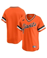 Nike Men's Orange San Francisco Giants Throwback Cooperstown Collection Limited Jersey