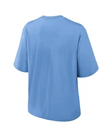 Nike Women's Powder Blue Los Angeles Chargers Glory Arch Boxy T-Shirt