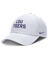 Nike Men's White Lsu Tigers Rise Practice Adjustable Hat