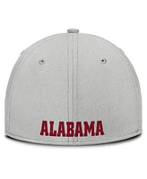 Nike Men's Gray Alabama Crimson Tide Rise Practice Performance Adjustable Hat