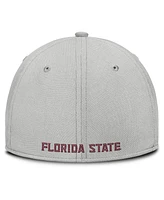 Nike Men's Gray Florida State Seminoles Rise Practice Performance Adjustable Hat
