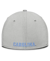 Nike Men's Gray North Carolina Tar Heels Rise Practice Performance Adjustable Hat