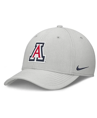 Nike Men's Gray Arizona Wildcats Rise Practice Performance Adjustable Hat