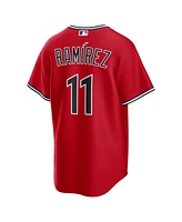 Nike Men's Jose Ramirez Red Cleveland Guardians Alternate 2 Replica Jersey
