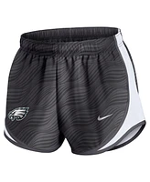 Nike Women's Anthracite Philadelphia Eagles Tempo Performance Shorts