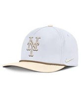 Nike Men's White/Cream New York Mets Pro Performance Snapback Hat