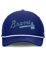 Nike Men's Royal Atlanta Braves Father's Day Rise Adjustable Hat
