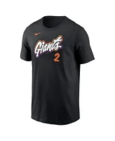 Nike Men's Willy Adames Black San Francisco Giants 2025 City Connect Fuse Name Number T-Shirt
