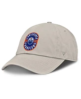 Fanatics Women's Natural Edmonton Oilers 2025 Western Conference Champions Adjustable Hat