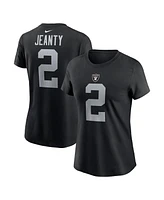 Nike Women's Ashton Jeanty Black Las Vegas Raiders 2025 Nfl Draft First Round Pick Name Number T-Shirt