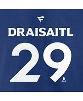 Fanatics Men's Leon Draisaitl Royal Edmonton Oilers 2025 Stanley Cup Final Name Number T-Shirt