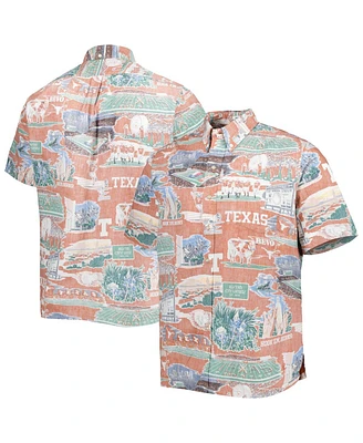 Reyn Spooner Men's Texas Orange Longhorns Scenic Button-Down Shirt