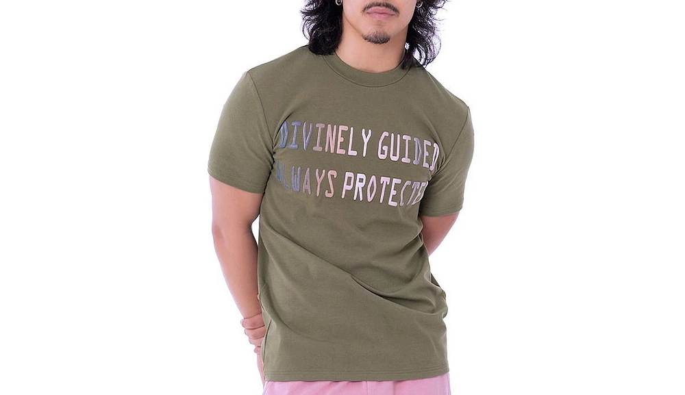 Dai Moda Men's Always Protected Crew Neck T-Shirt