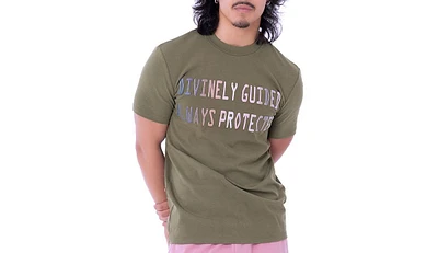 Dai Moda Men's Always Protected Crew Neck T-Shirt