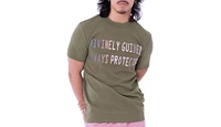 Dai Moda Men's Always Protected Crew Neck T-Shirt