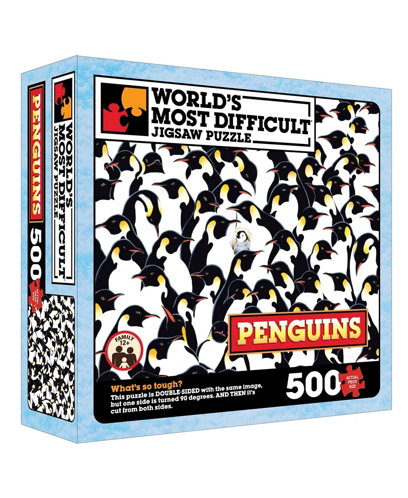 Tdc Games Penguins Jigsaw Puzzle - 500 pieces