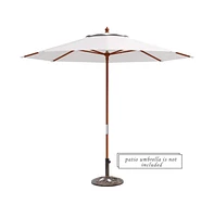 Mondawe 23 Pounds 17 3/4 Inch Round Umbrella Base Stand