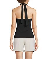Lands' End Women's Slender Twist Front Halter Top