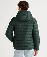 Lands' End Men's Hooded Wanderweight Packable Down Jacket