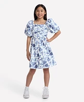 abercrombie kids Girls Emerson Puff Sleeve Mini Dress
