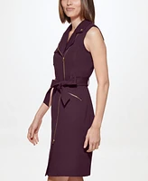 Calvin Klein Women's Scuba Crepe Sleeveless Dress