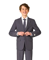 OppoSuits Big Boys Charcoal Suit