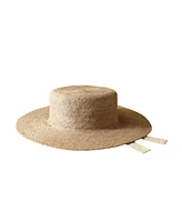 Brunna.co Loli Jute Straw Hat in Neutral Beige