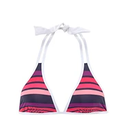 Lascana Women's Striped Triangle Bikini Swimsuit Top