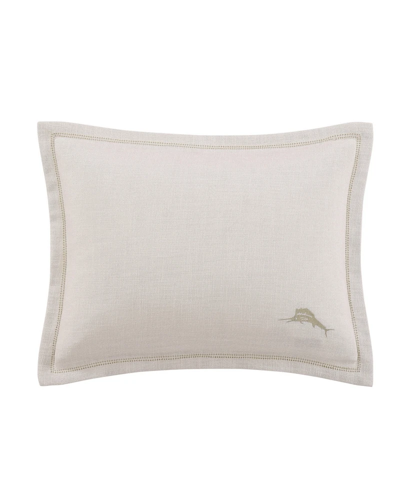 Tommy Bahama Island Estate Solid Decorative Pillow, 15" X 20"