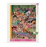 New York Puzzle Company Day at the Zoo 1000 Piece Puzzle