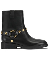 Vince Camuto Women's Amais Full Zip Closure Moto Booties