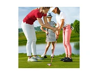 38 Inch 165CC Junior #3 Fairway Wood Golf Club with Fiberglass Shaft for Kids Ages 11-14