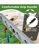 Stable Soccer Table Game with 2 Footballs for All Ages
