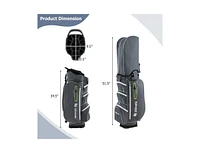 9.5 Inch Lightweight Golf Cart Bag with 15 Way Top Dividers