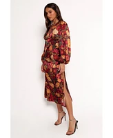 Petal and Pup Women's Zimmer Long Sleeve Maxi Dress