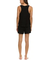 Flora by Nikrooz Women's Dulce Eyelet Knit Pajama Set