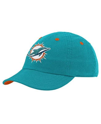 Outerstuff Baby Boys and Girls Aqua Miami Dolphins Team Slouch Flex Hat