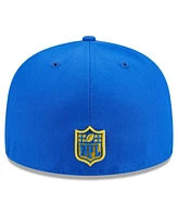 New Era Men's Royal Los Angeles Rams Main Patch 59FIFTY Fitted Hat