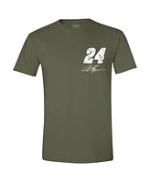 Hendrick Motorsports Team Collection Men's Green William Byron Flag T-Shirt
