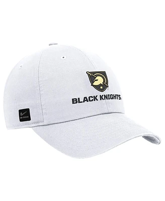 Nike Men's White Army Black Knights 2025 On-Field Club Adjustable Hat