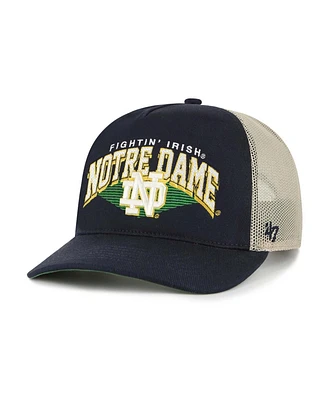 '47 Brand Men's Navy Notre Dame Fighting Irish Pomona Mesh Hitch Adjustable Trucker Hat