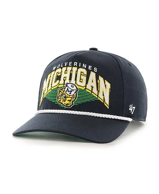 '47 Brand Men's Navy Michigan Wolverines Pomona Rope Hitch Adjustable Hat